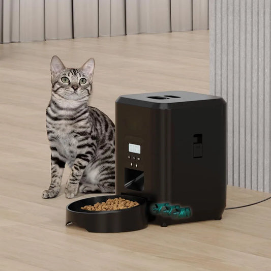 Smart Automatic Pet Feeder with Timer Control