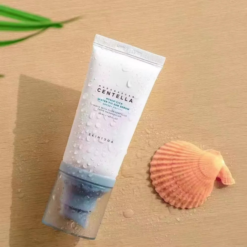 Water-Based Korean Sunscreen with Centella & Hyaluronic