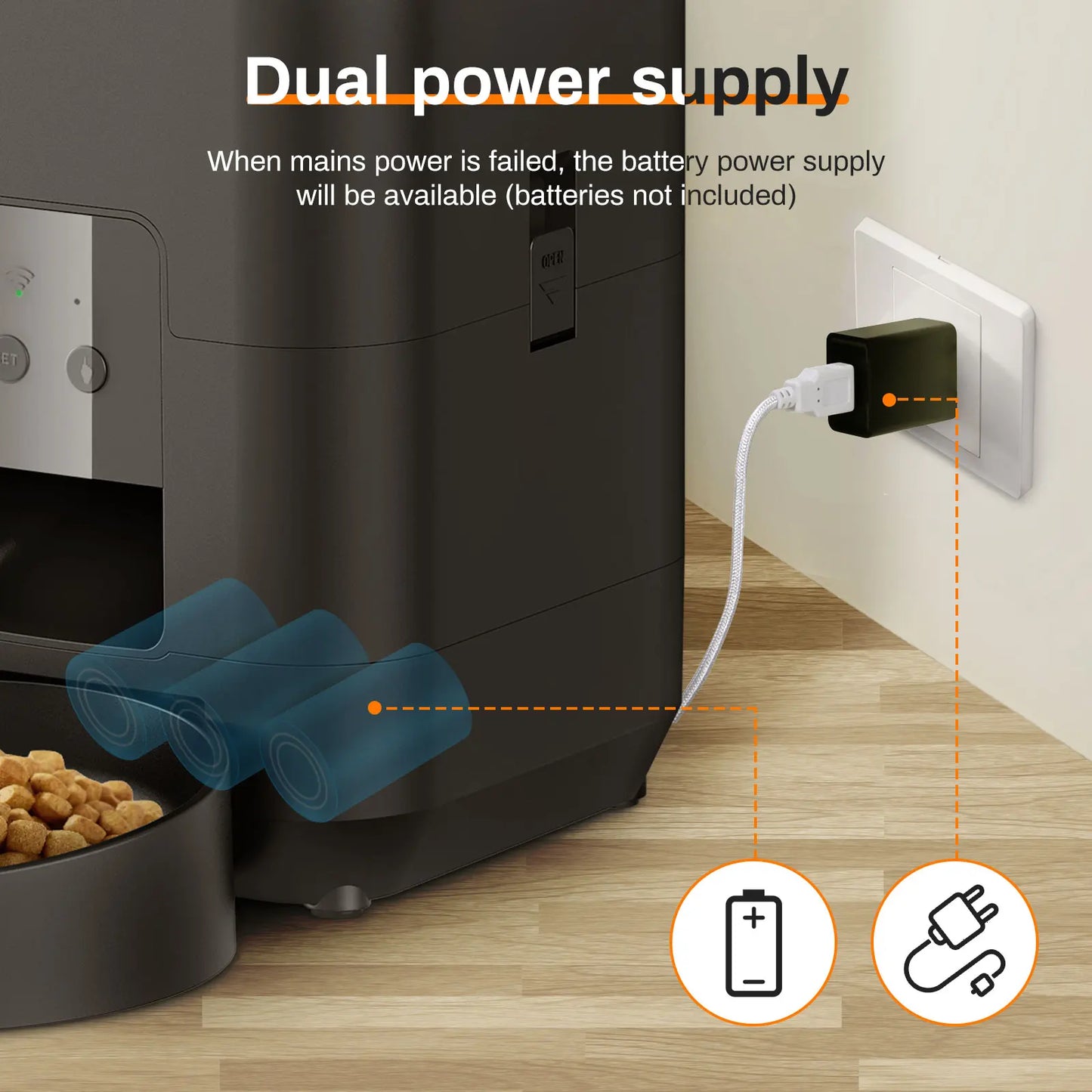 Smart Automatic Pet Feeder with Timer Control