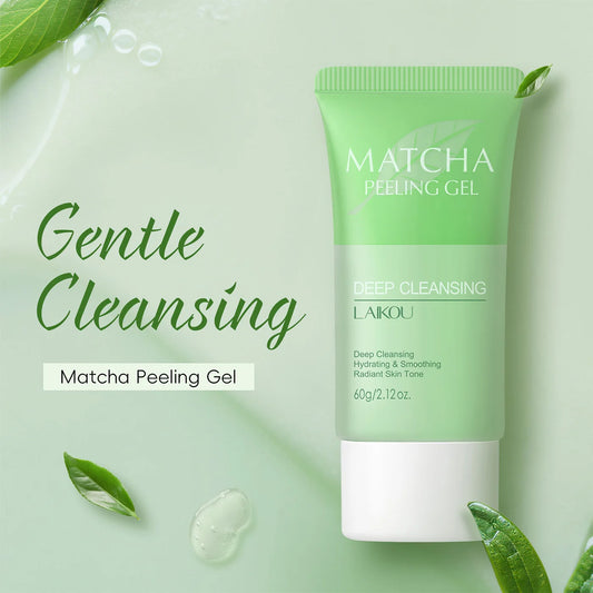 LAIKOU Matcha Peeling Gel Exfoliating Face Scrub