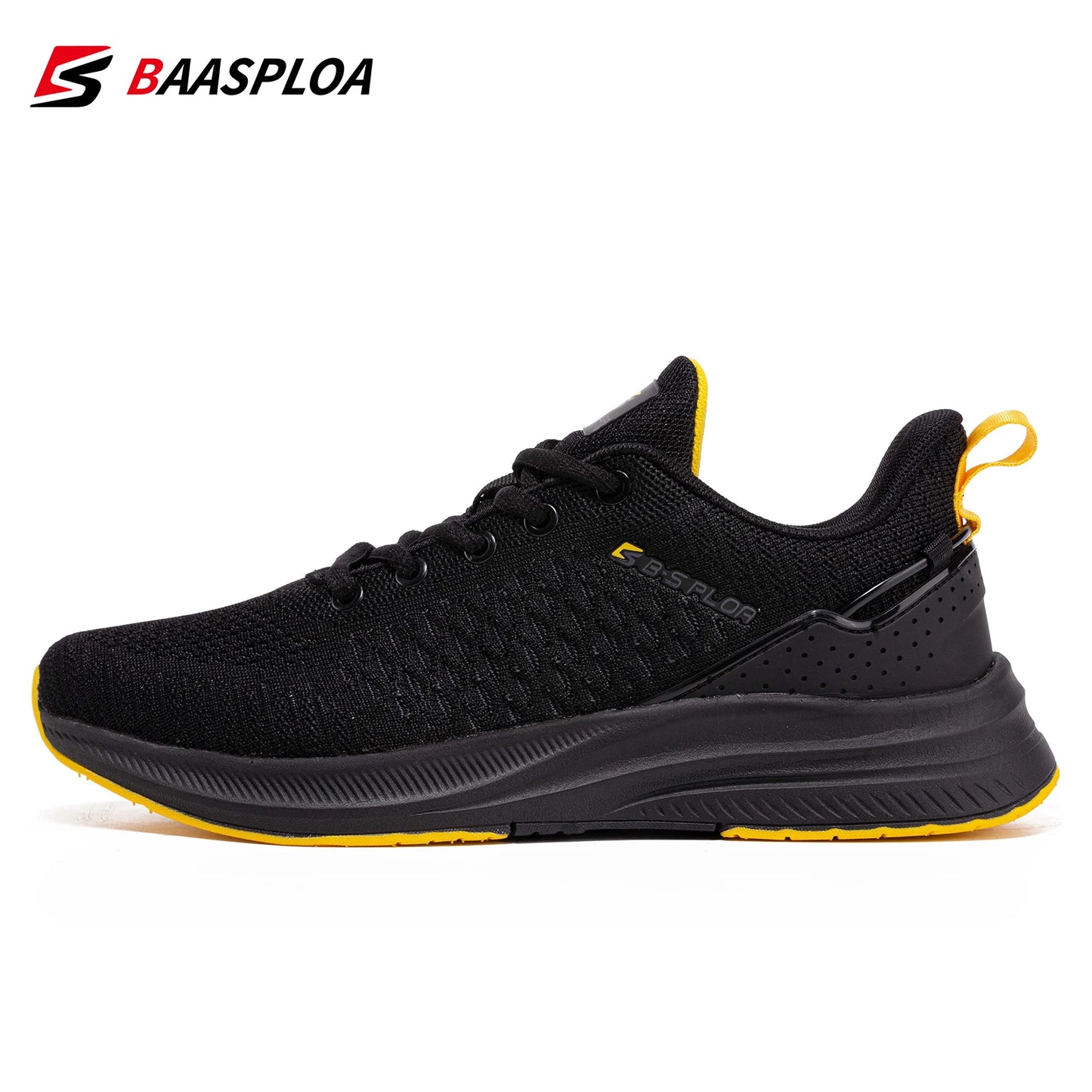 Baasploa Lightweight Mesh Running Shoes for Men – Designer Casual Sneakers