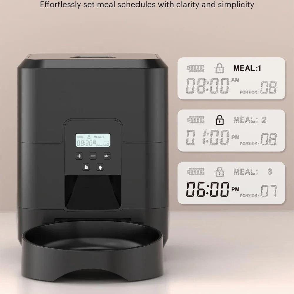 Smart Automatic Pet Feeder with Timer Control