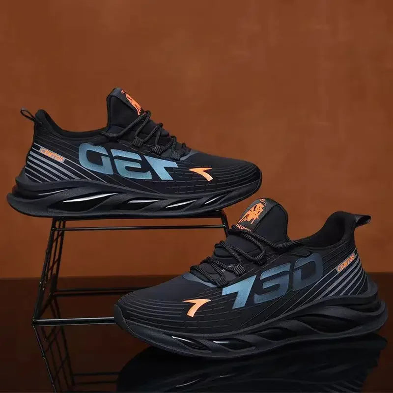 Men's Slip-On Casual Sneakers for Walking & Running