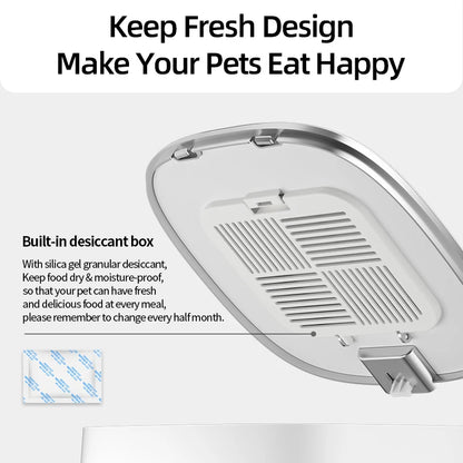 "WiFi Smart Automatic Cat Feeder with Timer