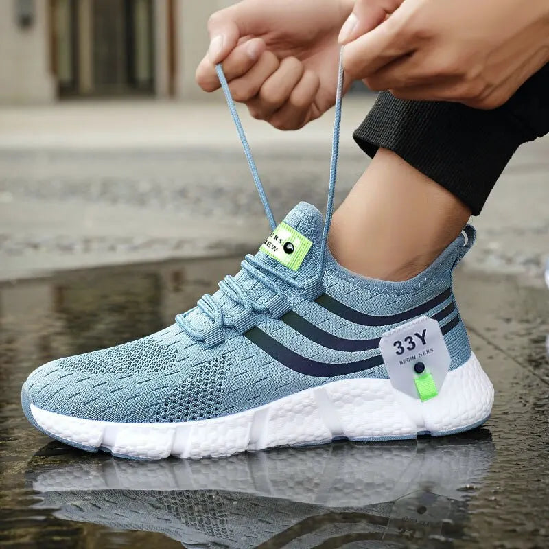 Men’s Breathable Lightweight Running & Walking Sneakers