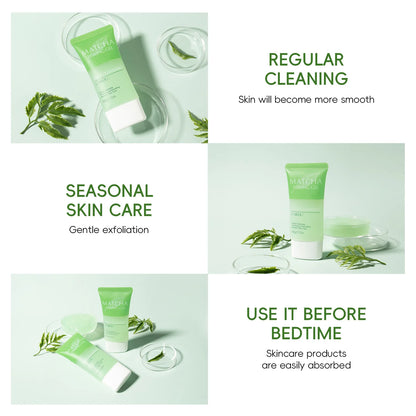 LAIKOU Matcha Peeling Gel Exfoliating Face Scrub