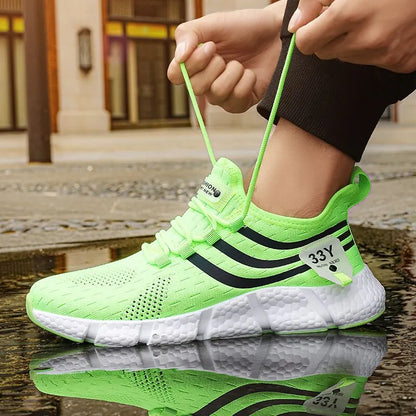 Men’s Breathable Lightweight Running & Walking Sneakers