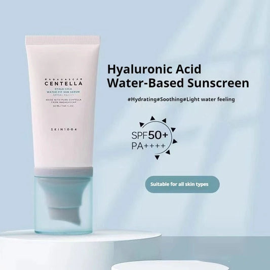 Water-Based Korean Sunscreen with Centella & Hyaluronic