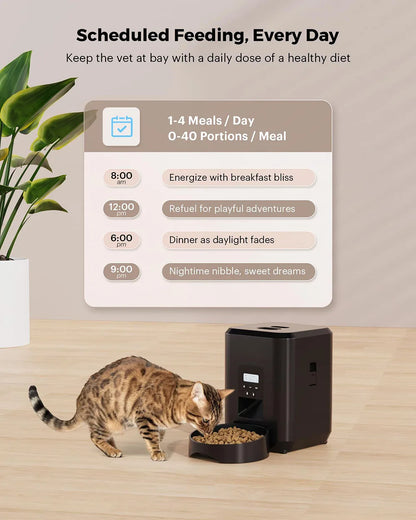 Smart Automatic Pet Feeder with Timer Control