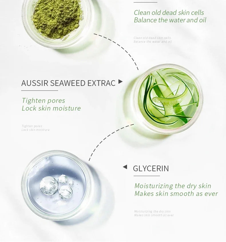 LAIKOU Matcha Peeling Gel Exfoliating Face Scrub