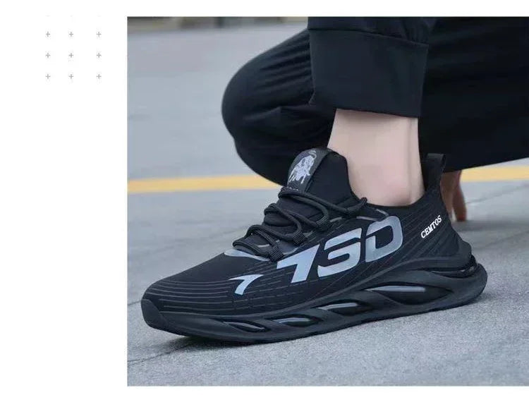 Men's Slip-On Casual Sneakers for Walking & Running
