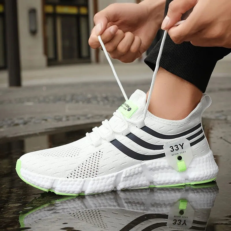 Men’s Breathable Lightweight Running & Walking Sneakers