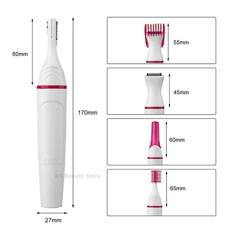 5-in-1 Electric Epilator Shaver for Women