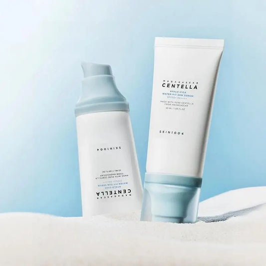 Water-Based Korean Sunscreen with Centella & Hyaluronic