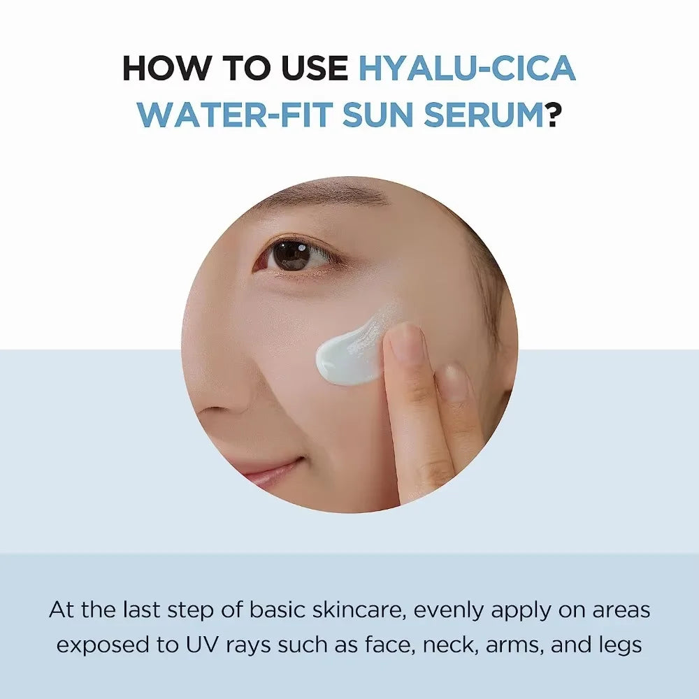 Water-Based Korean Sunscreen with Centella & Hyaluronic
