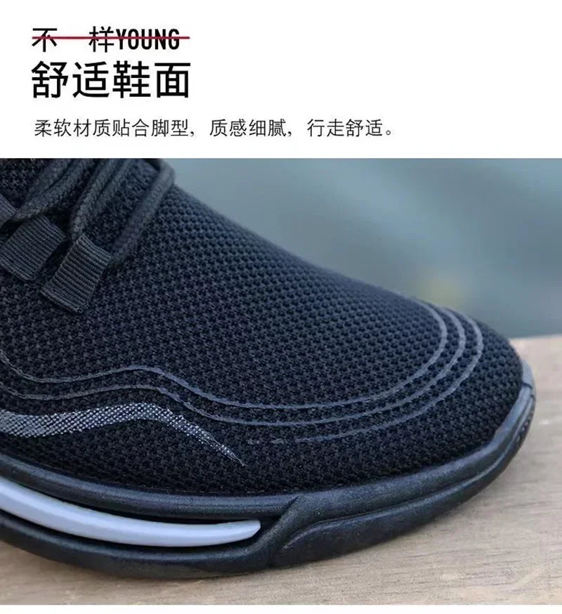 Men’s Slip-On Sport Sneakers for Running & Gym