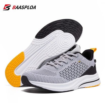 Baasploa Lightweight Mesh Running Shoes for Men – Designer Casual Sneakers