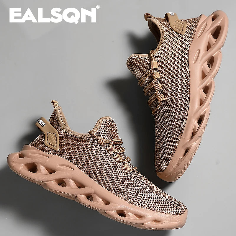 Men's Lightweight Running Sneakers with Breathable Mesh