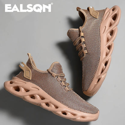 Men's Lightweight Running Sneakers with Breathable Mesh