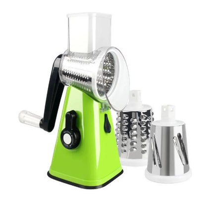 Vegetable Slicer and Cheese Grinder with Handle