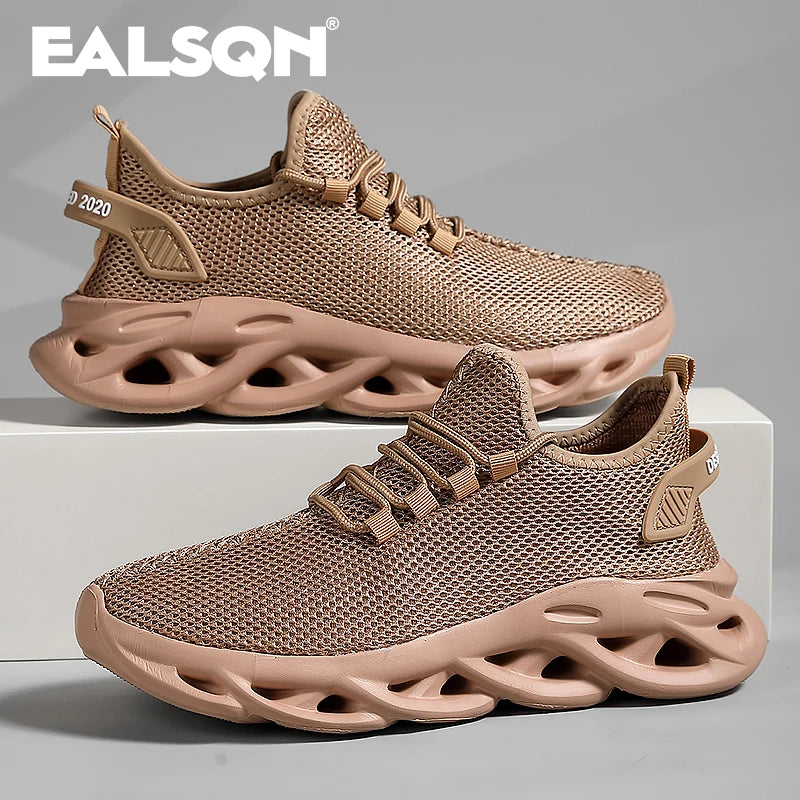Men's Lightweight Running Sneakers with Breathable Mesh