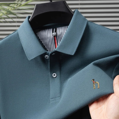 Pure Cotton Embroidered Men’s Polo Shirt