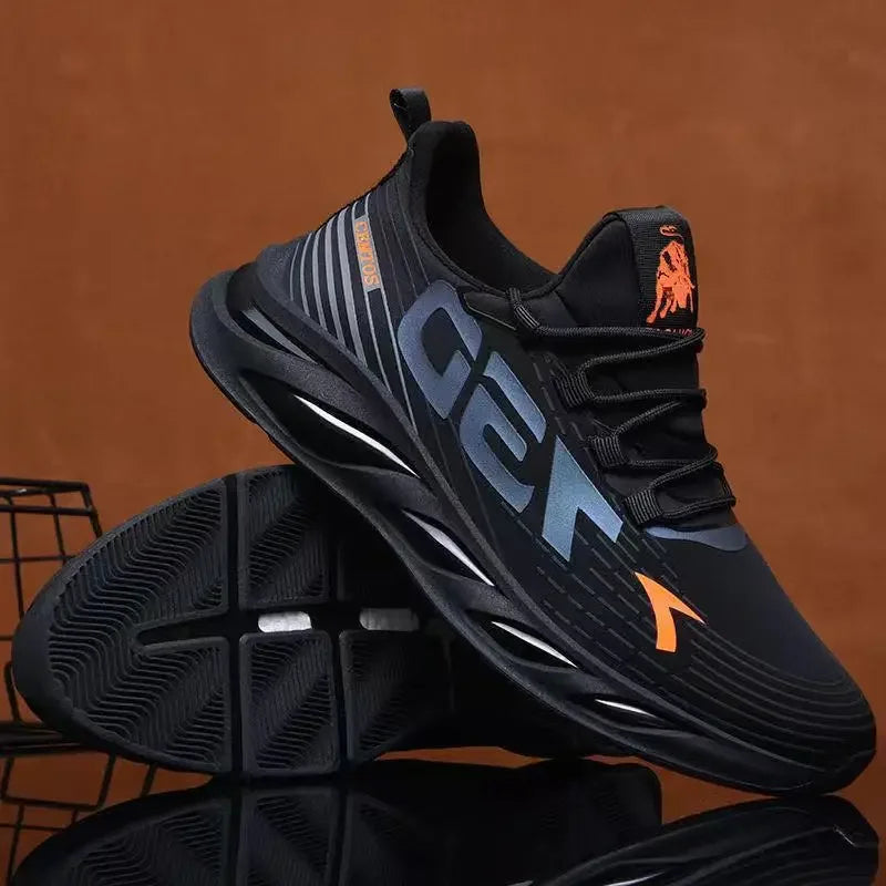 Men's Slip-On Casual Sneakers for Walking & Running