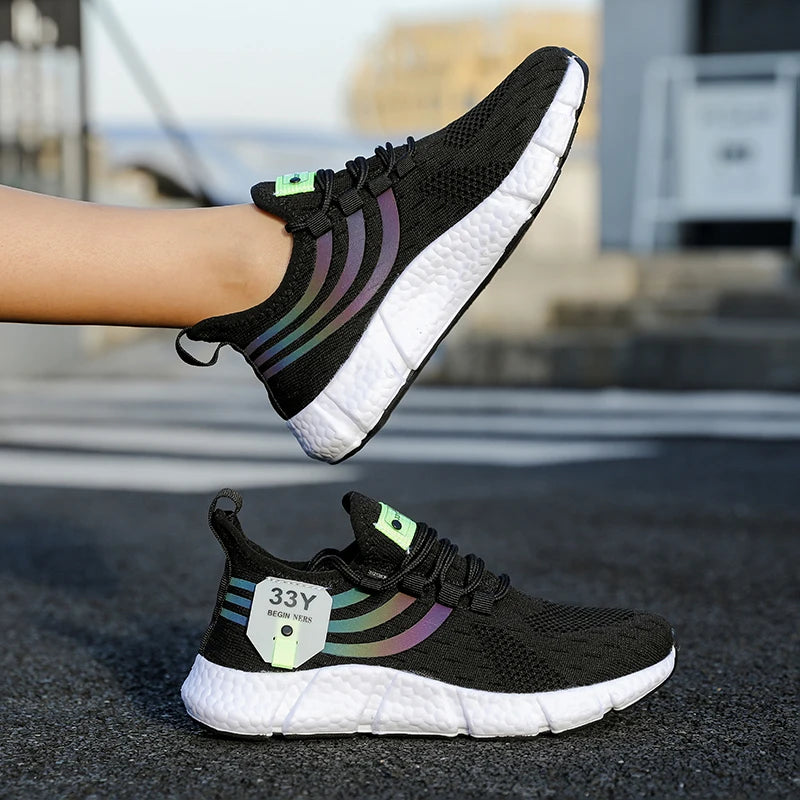 Men’s Breathable Lightweight Running & Walking Sneakers