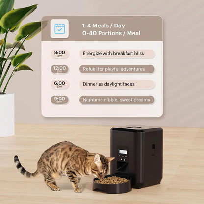Smart Automatic Pet Feeder with Timer Control