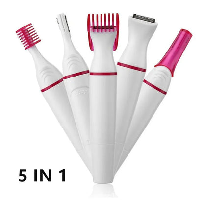5-in-1 Electric Epilator Shaver for Women