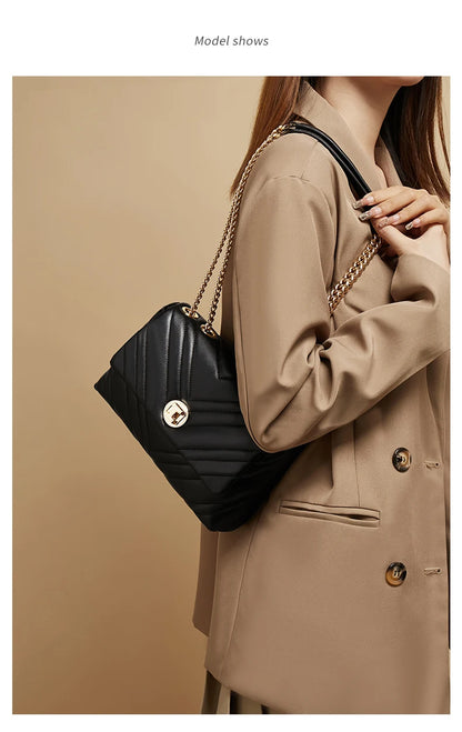 FOXER Luxury Women’s Leather Shoulder & Crossbody Bags