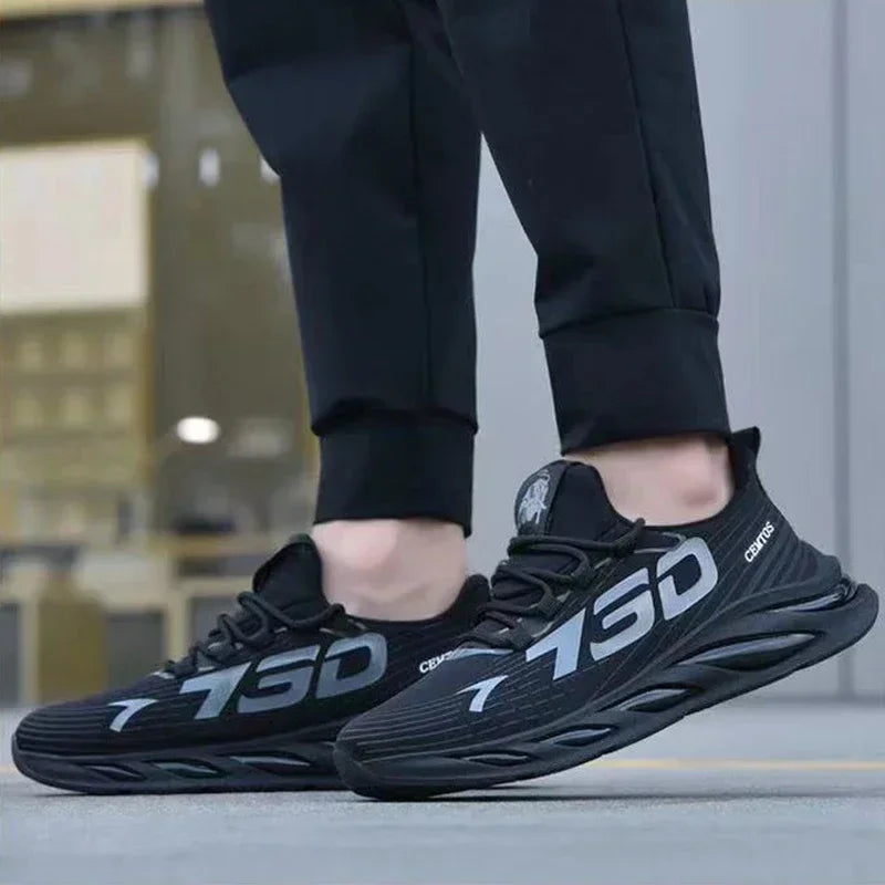 Men's Slip-On Casual Sneakers for Walking & Running