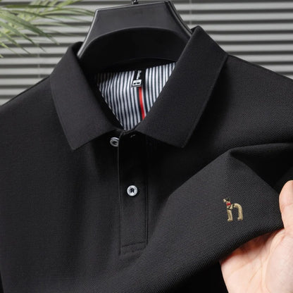 Pure Cotton Embroidered Men’s Polo Shirt